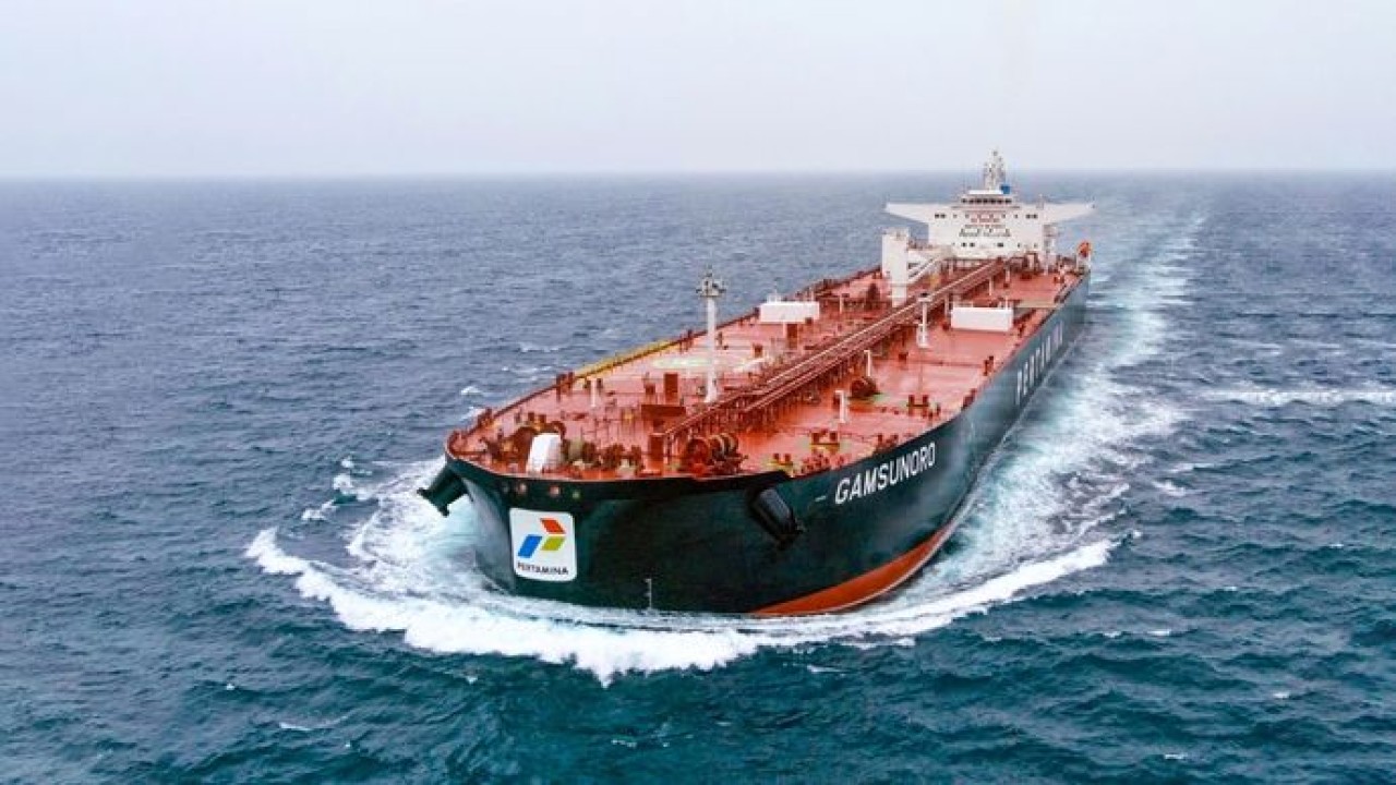 Kapal Gamsunoro milik PT Pertamina International Shipping (PIS). (PIS)