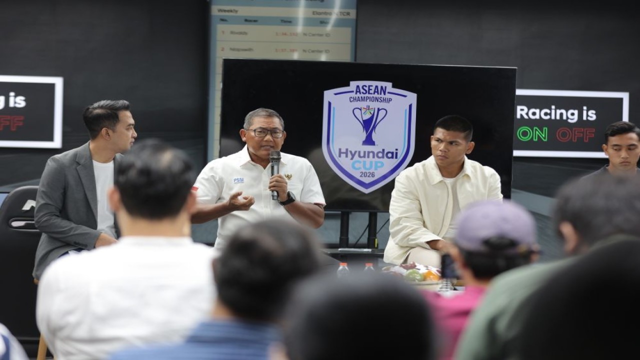 PT Hyundai Motors Indonesia (HMID) menunjukkan komitmennya dalam mendukung perkembangan sepak bola nasional melalui kolaborasi strategis bersama PSSI Pers dalam rangkaian ASEAN Hyundai Cup™ 2026. (Foto: Dok/Istimewa/HMID)