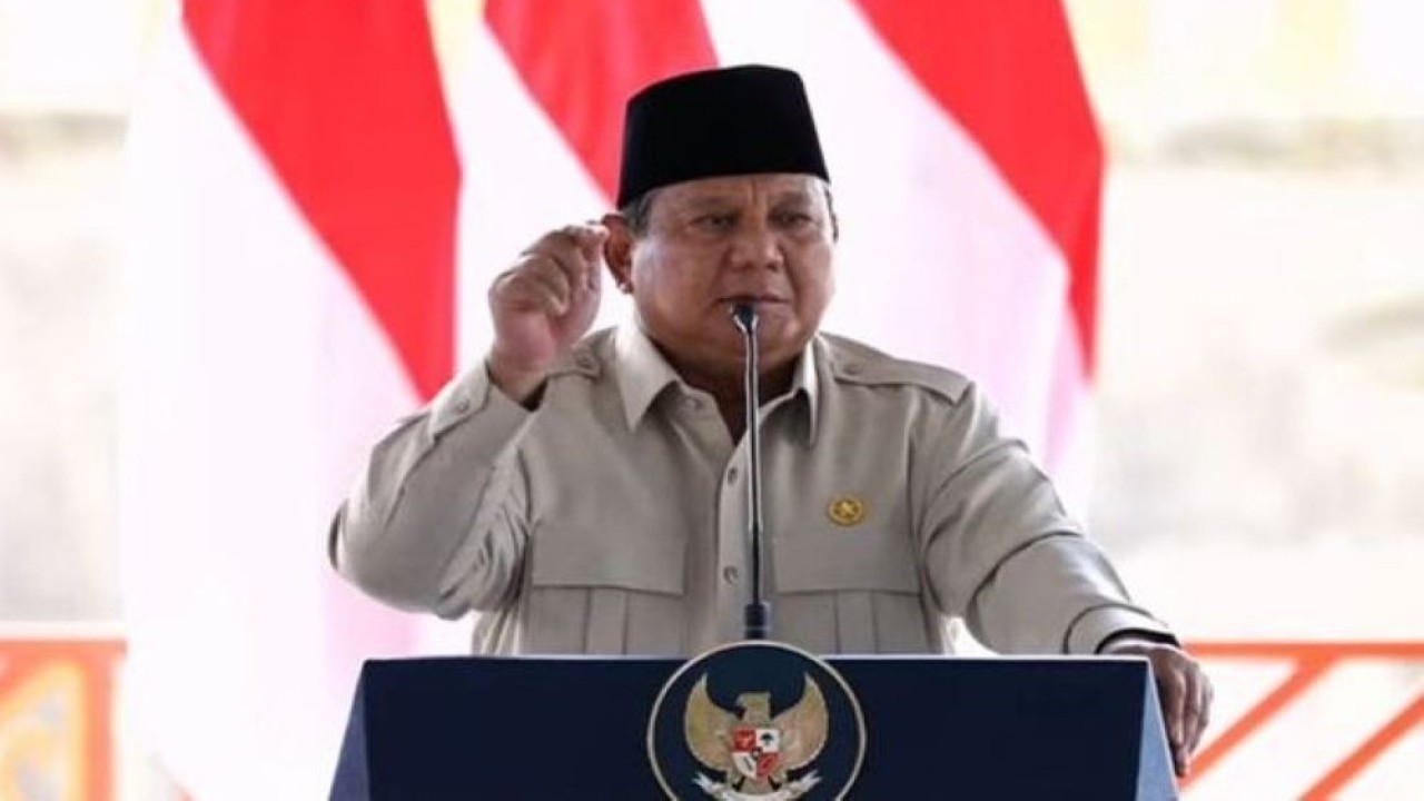 Presiden Prabowo Subianto. (Foto: Istimewa)