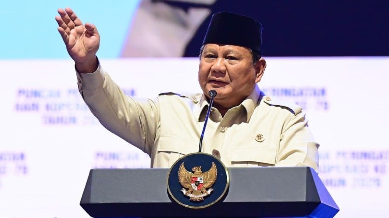 Presiden Prabowo Subianto. (Foto: BPMI Setpres)