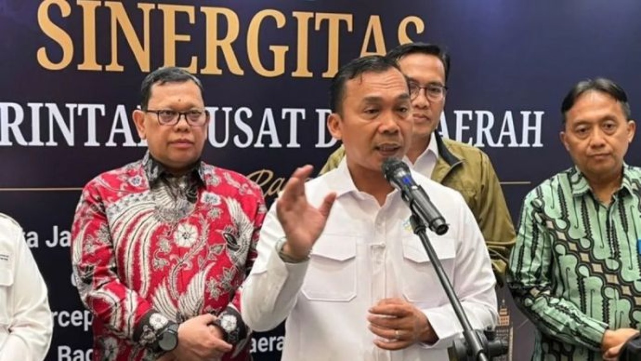 Menteri Kependudukan dan Pembangunan Keluarga (Mendukbangga)/Kepala BKKBN Wihaji dalam kegiatan Sinergitas Pemerintah Pusat dan Daerah dalam rangka Peta Jalan Pembangunan Kependudukan (PJPK) di Cibinong, Kabupaten Bogor, Jawa Barat, Senin, 13 Juli 2026. (Antara)