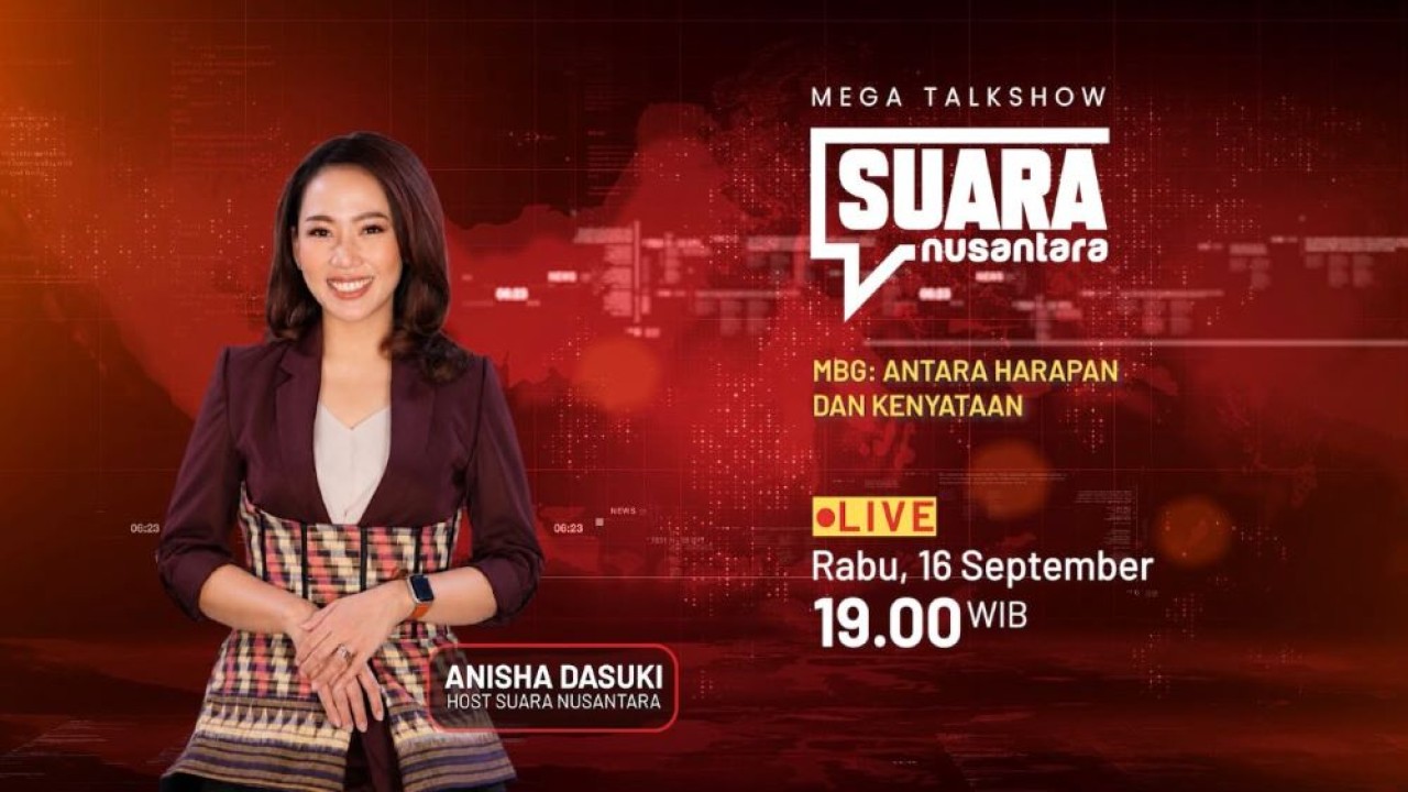 Mega talkshow Suara Nusantara di Nusantara TV